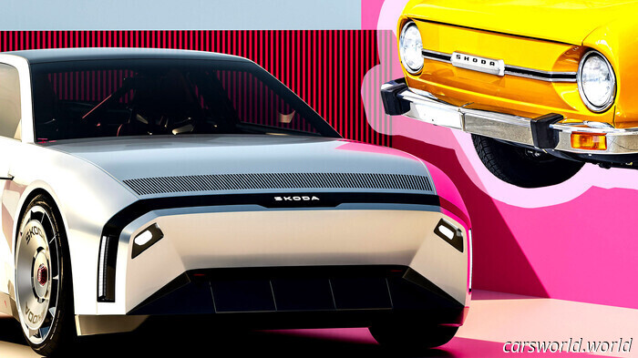 Questo coupé futuristico a trazione posteriore avrebbe potuto essere il miglior omaggio al passato della Skoda di sempre | Carscoops